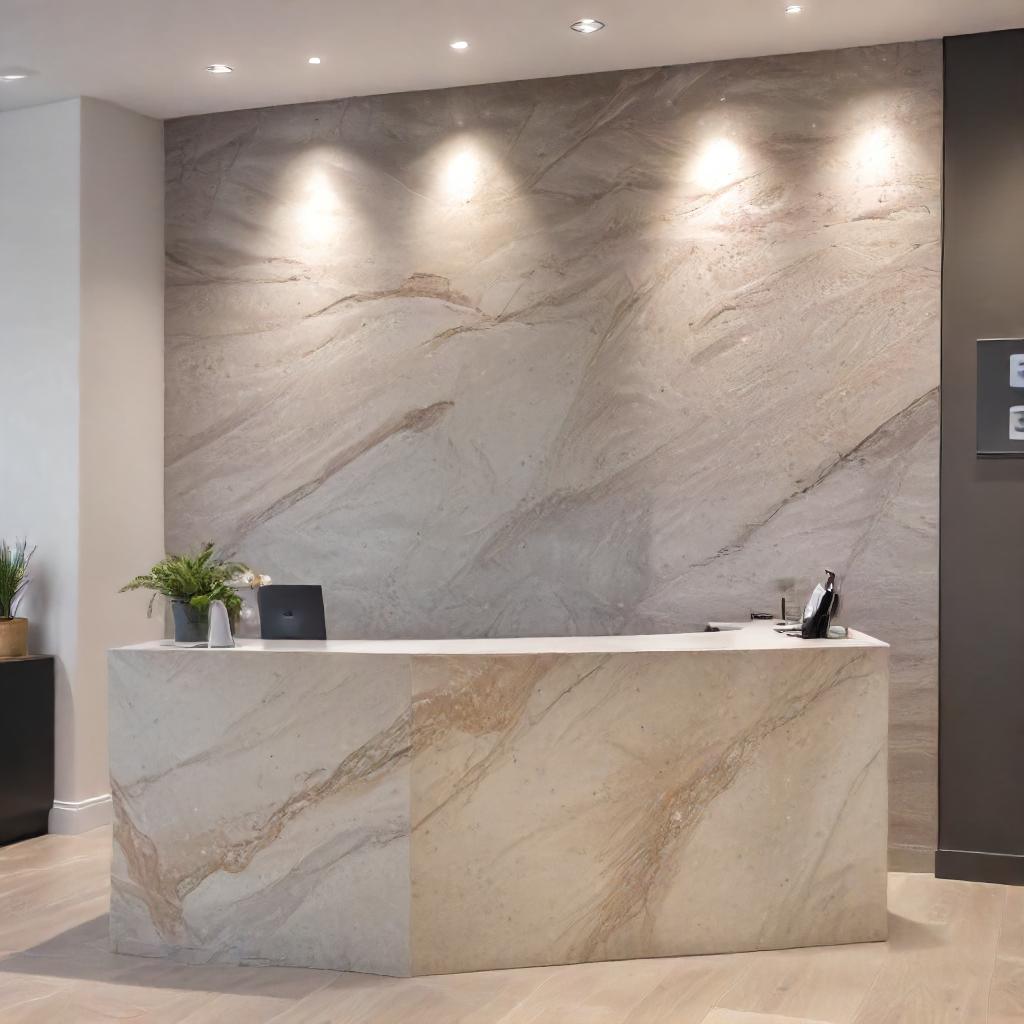 Stone Reception Desks